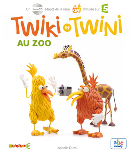 Couverture de Twiki et Twini Au Zoo