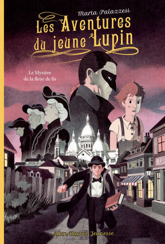 Couverture de Les Aventures du jeune Lupin t.2 : Le mystère de la fleur de lis