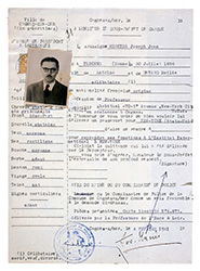 Passeport Jean Joseph Mercier