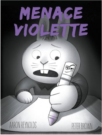 Couverture de Menace violette