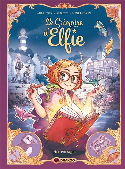 Couverture de Le grimoire d'Elfie