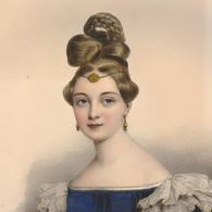 Tableau représentant Louise Despréaux, amie de Musset