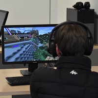 Image illustrant l'atelier "Minecraft Construction"