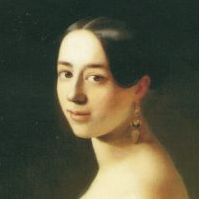 tableau représentant Pauline Garcia, amie de Musset