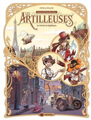 Couverture de Les Artilleuses de Pierre Pevel