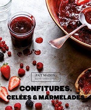 Couverture de Confitures, gelées & marmelades